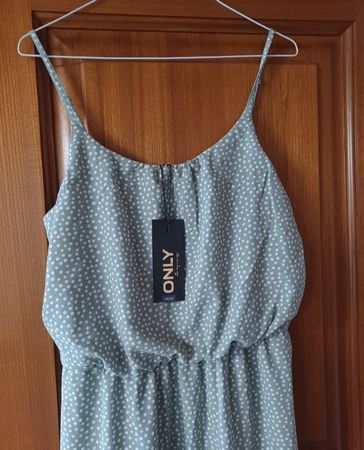 ONLY Maxi Kleid Chinois Green Grösse 40