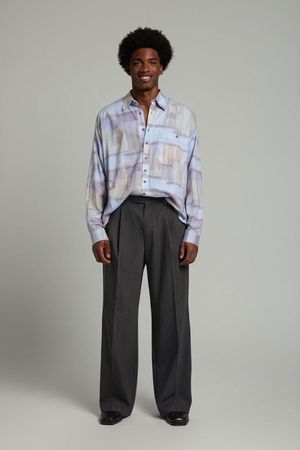 Engbers Pastell Kariertes Button-Down Hemd - Größe XL