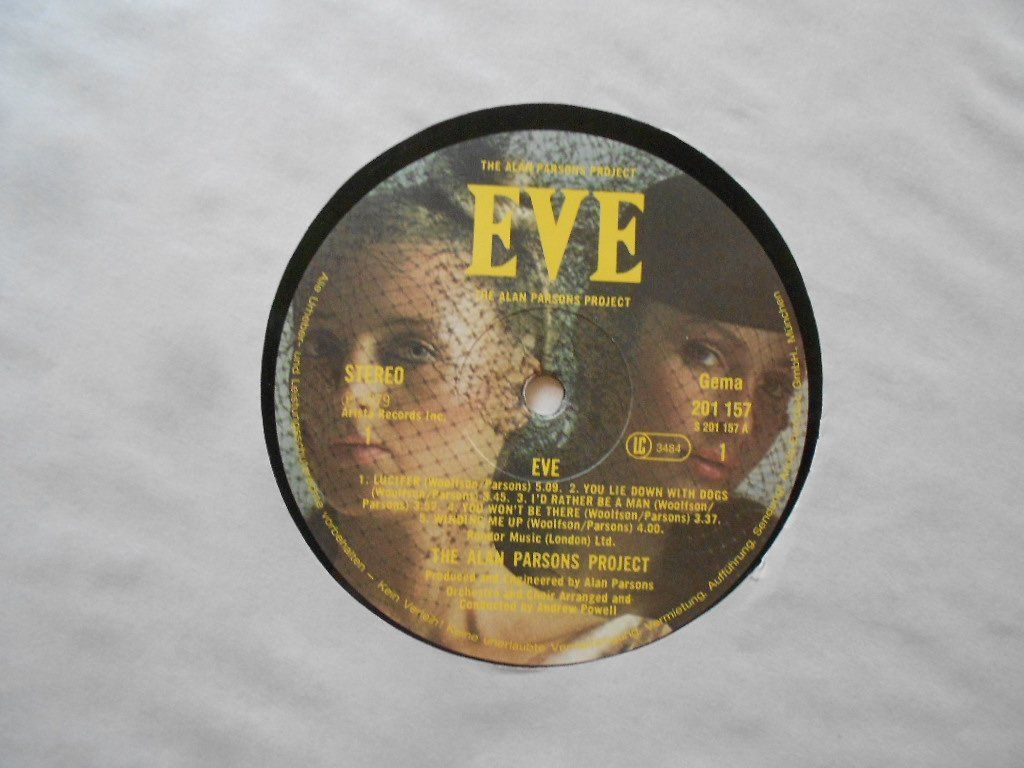 Vinyles: THE ALAN PARSONS PROJECT  -  EVE – D'occasion à Bex par Giorgiob 3