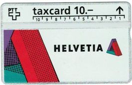 Taxcard 207L_36805 Helvetia Hauptsitz 5Fr 800 Ex ungebraucht