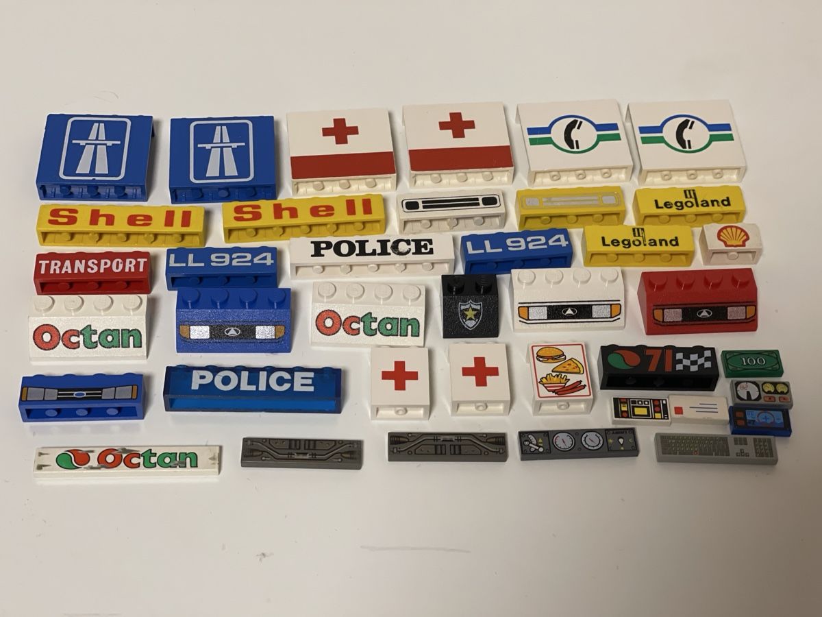 Lego Giocattoli: LEGO - Bedruckte steine – Usato da Gelterkinden venduto da cobra0110