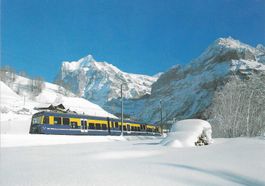 Berner Oberland Bahn im Lütschinental