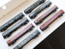 Märklin 8 x Personenwagen/Reisezug H0 - Metall