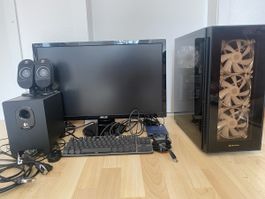Gaming PC Set | Ryzen 7 5700X | RX 7800 XT | 32GB RAM