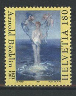 Tutti i francobolli: 2001, Werke von Schweizer Kunstmälern ** – Usato da Willisau venduto da Vollstempel