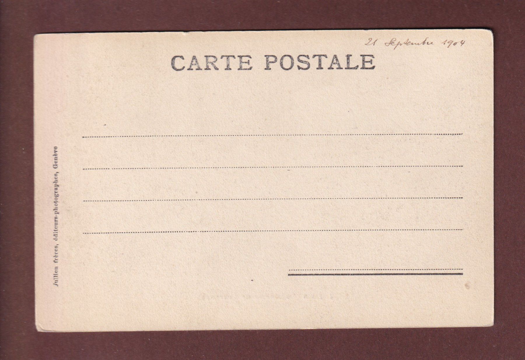 Cartoline postali: LAUSANNE - La Cathédrale – Usato da Pully venduto da nicecards 1