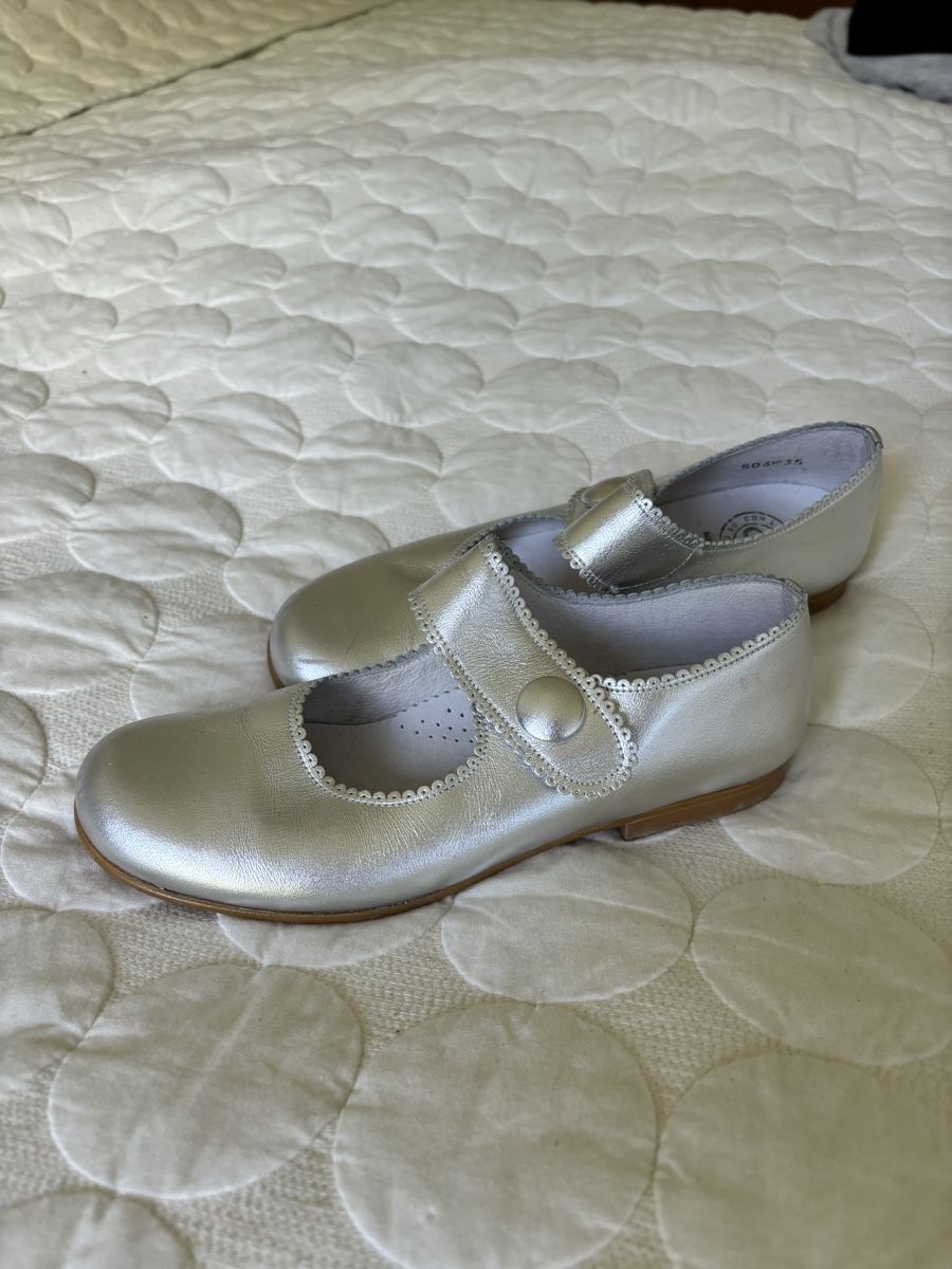 Scarpe per ragazze: Mary janes in Silber 36 – Usato da Cham venduto da MC_0605