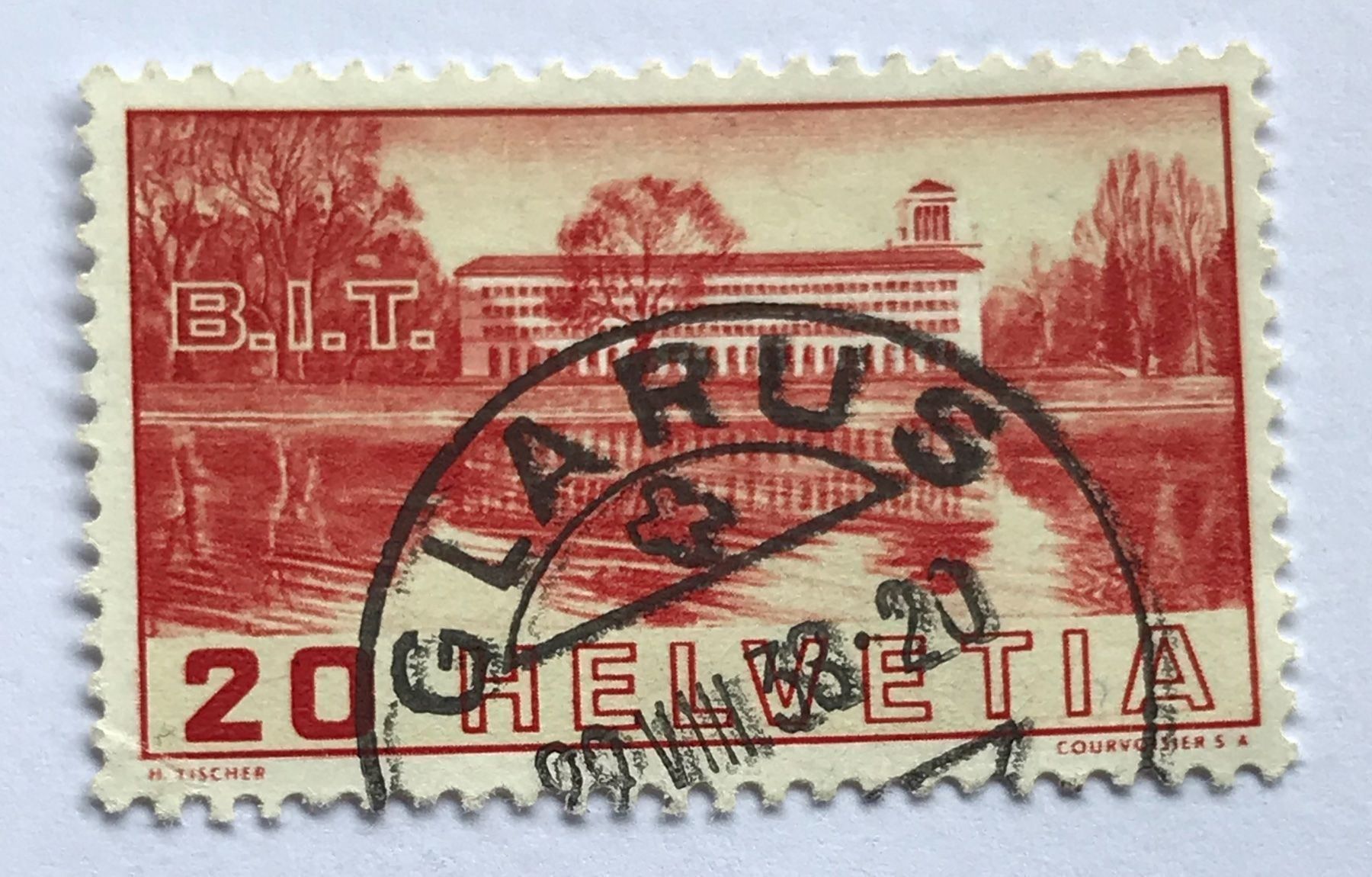 Tutti i francobolli: Nr.211  mit Vollstempel Glarus – Usato da Aarau venduto da Billa007