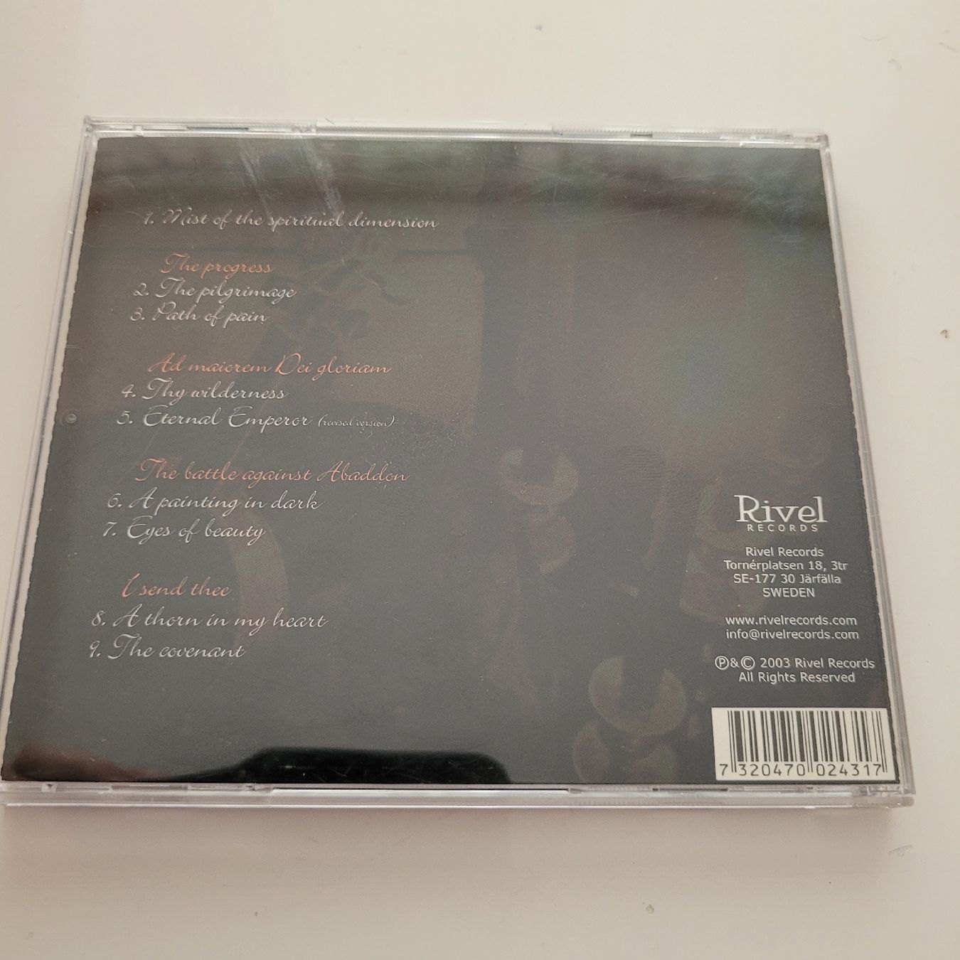 CD: Crimson Moonlight - The Covenant Progress – Usato da Münsingen venduto da Drachenwurst 1