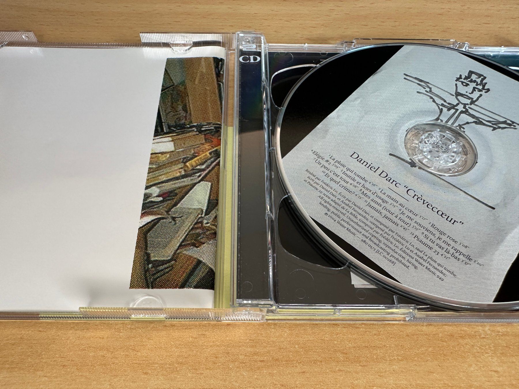 CDs: Daniel Darc – Crèvecœur - CD & DVD – Gebraucht aus Rikon im Tösstal von Alpenmutz 4