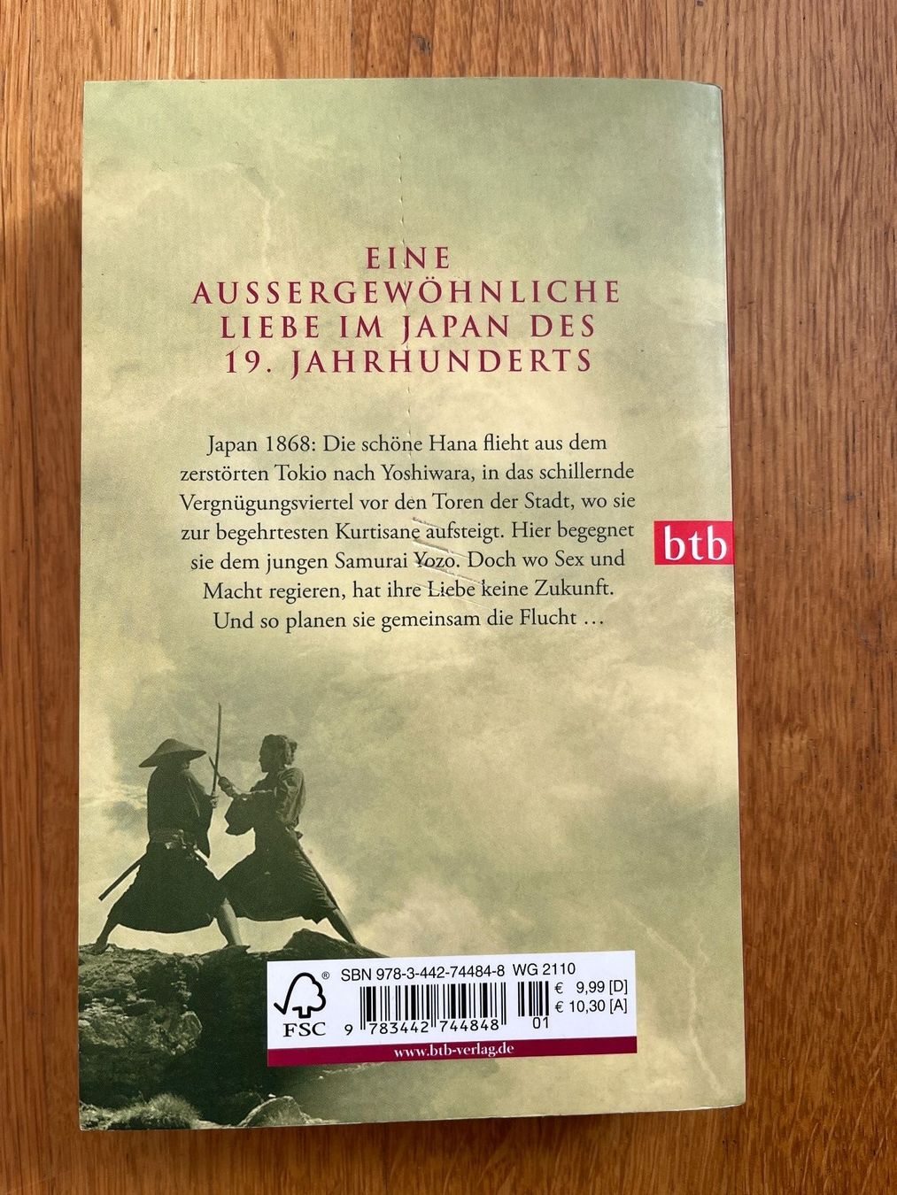 Bücher: Taschenbuch "Die Kurtisane und der Samurai", L. Downer – Gebraucht aus Grosswangen von Vita500 1