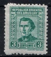 Timbre Uruguay 1935  - General Artigas - Non Obl.