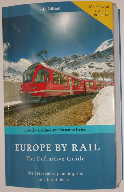 Buch - Reiseführer - Europe by Rail 1