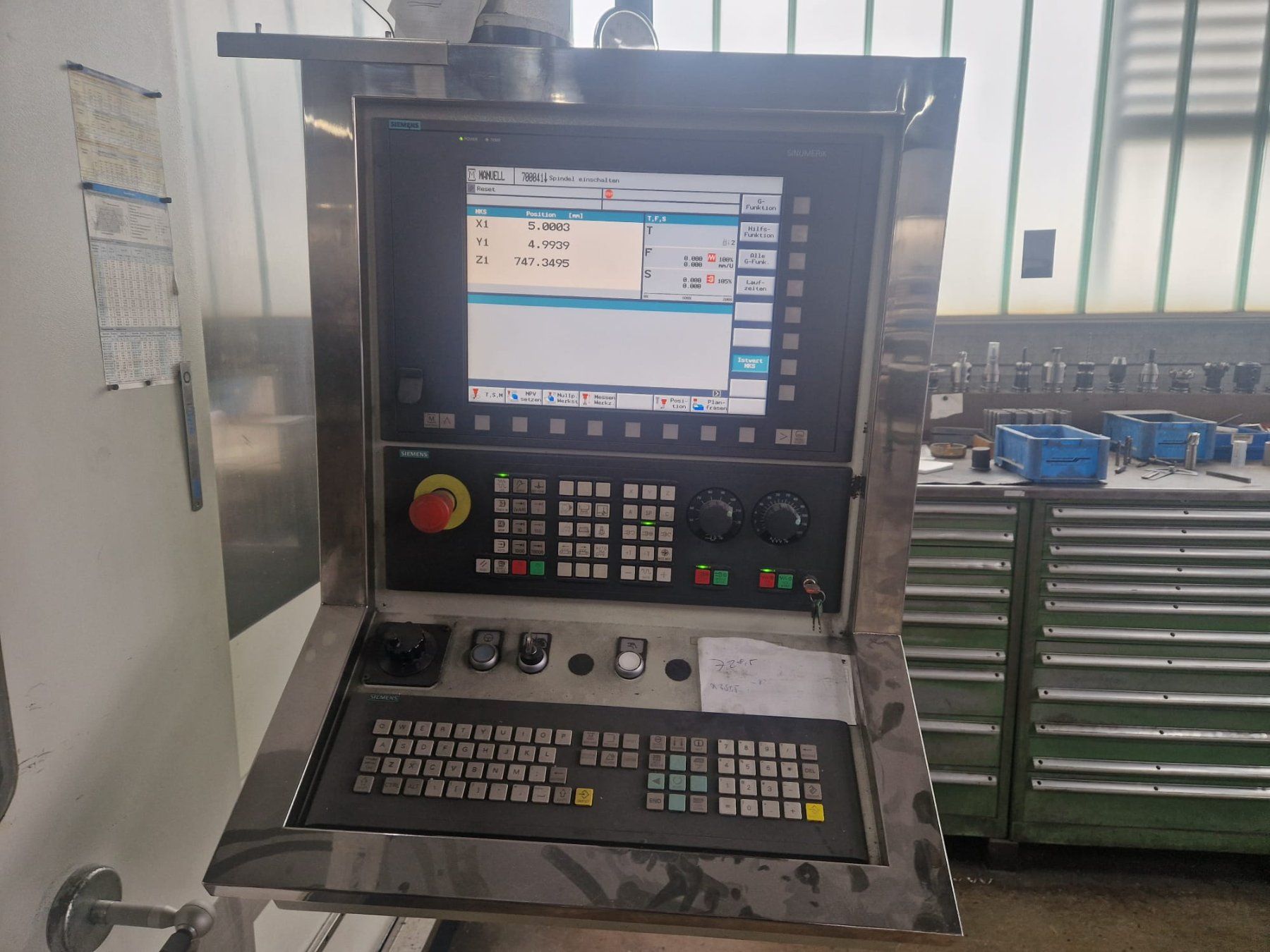 Tutte le macchine: Spinner MVC1100 Fräsmaschine – Usato da Müllheim Dorf venduto da Naneva18 5
