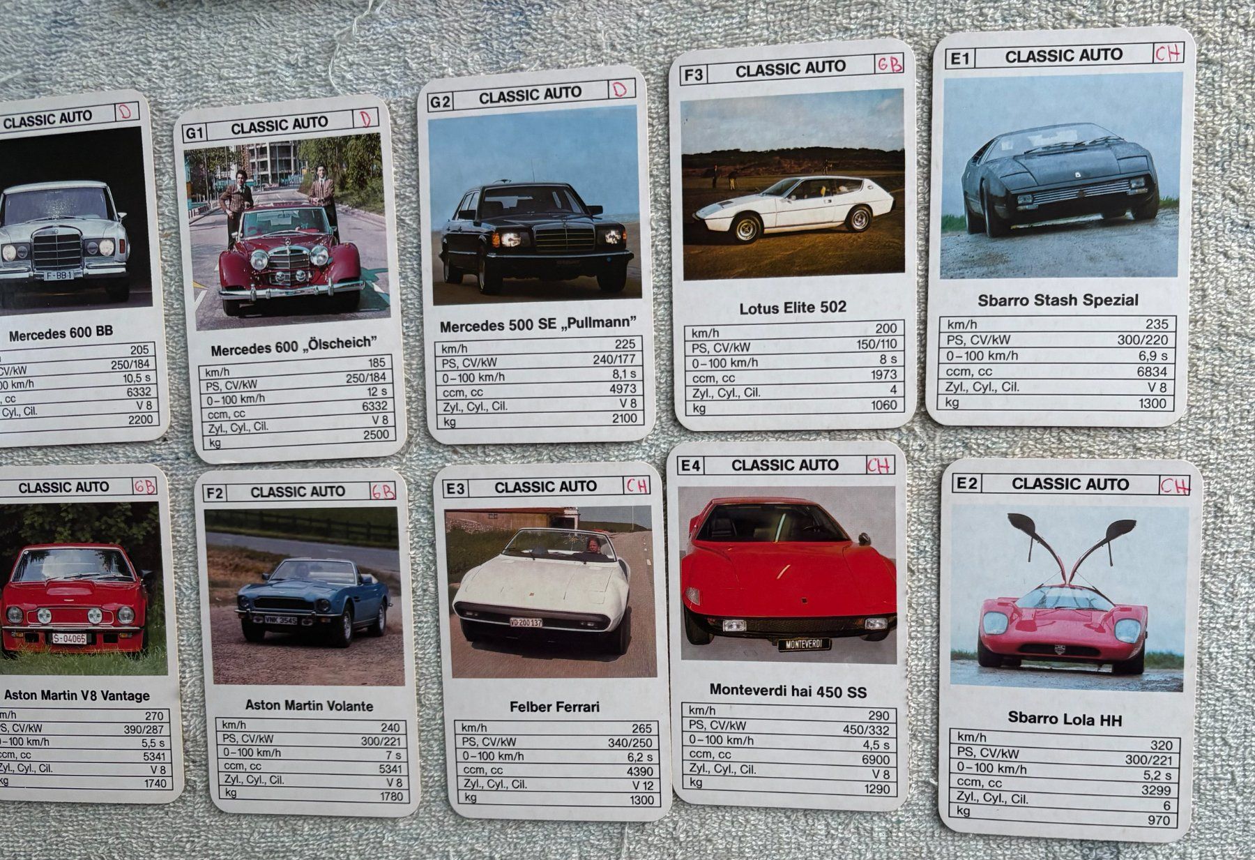 Giochi: QUARTETT CLASSIC AUTO – Usato da Ostermundigen venduto da Heavenmaus75 3