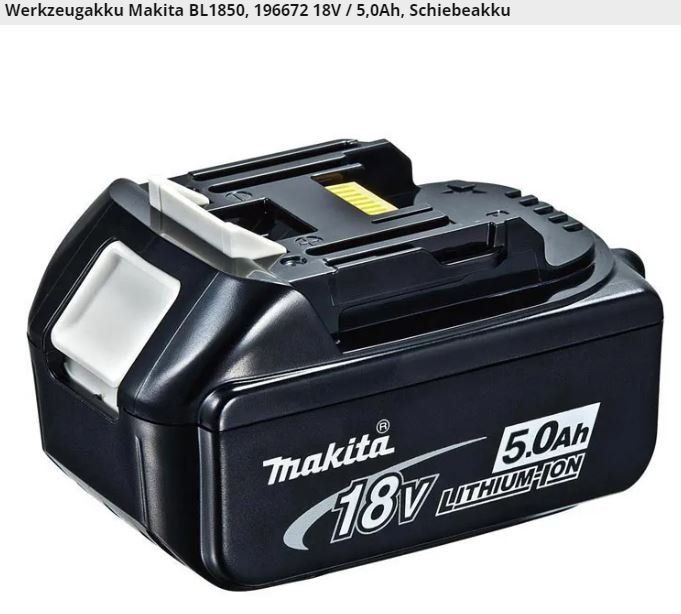 Original Makita Akku 18v 5ah