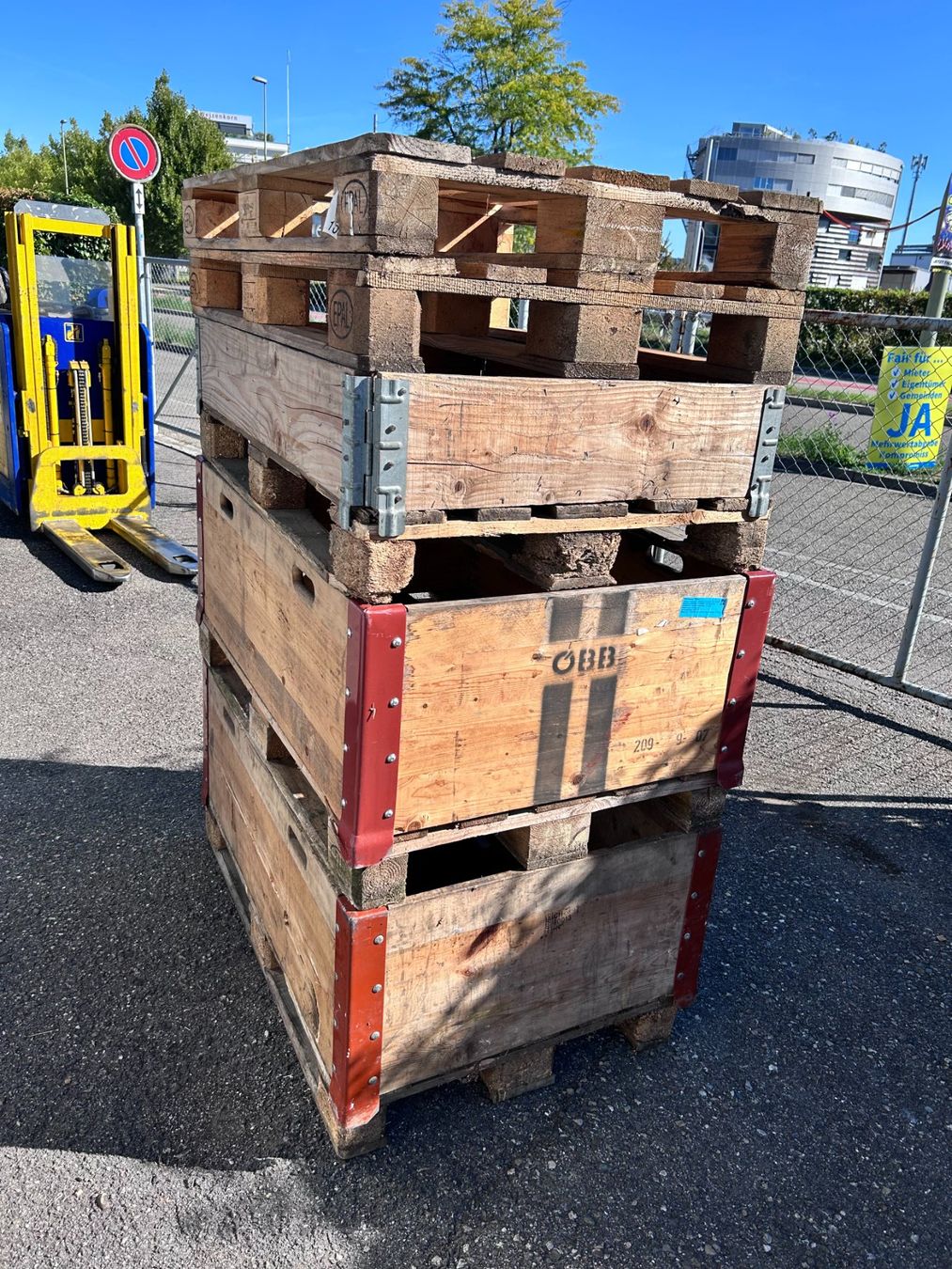 Pallets: Paletten + Rahmen – Usato da Münchenstein venduto da fransch 5