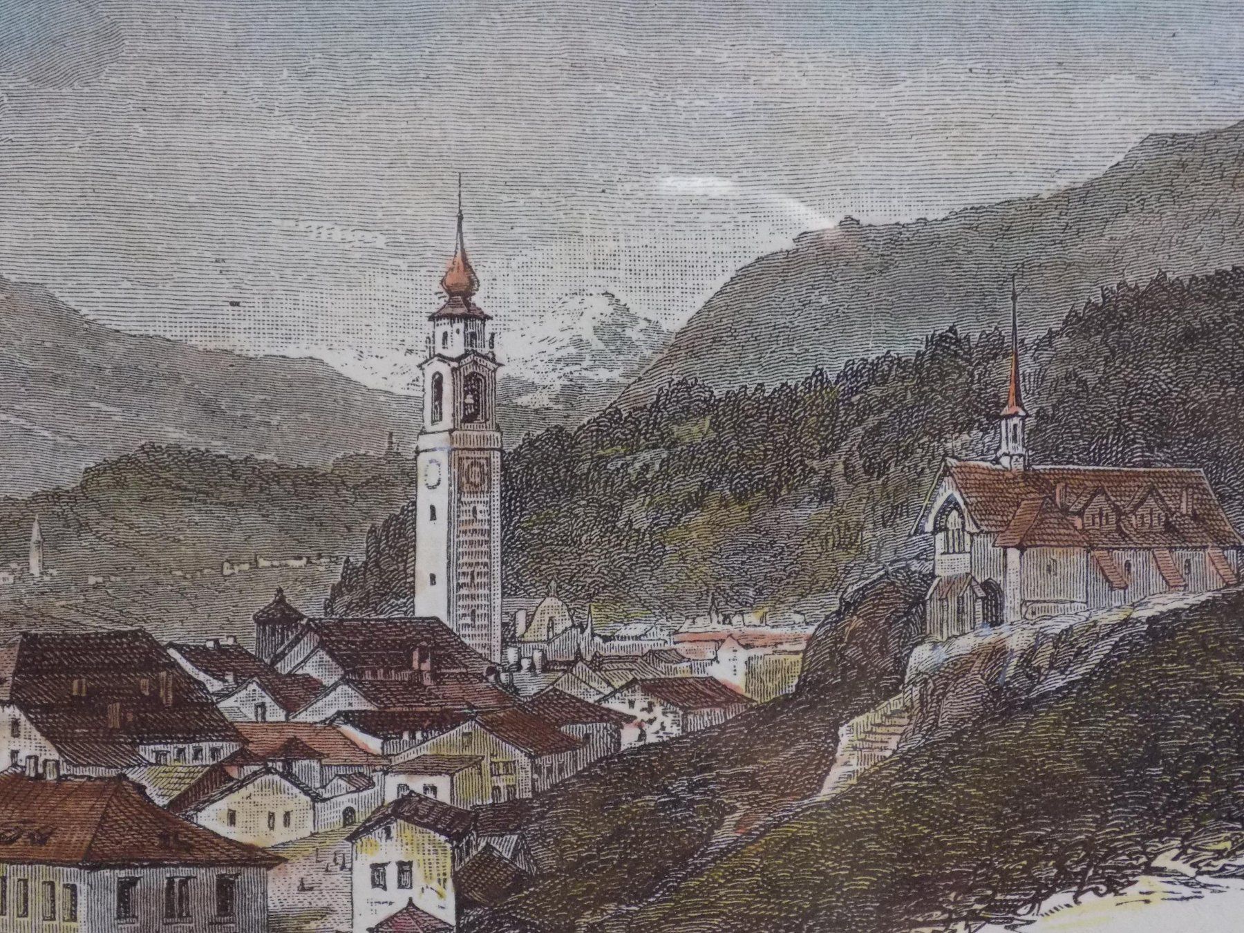 Gravures: Samaden Engadin – D'occasion à Risch par Rischli15 6