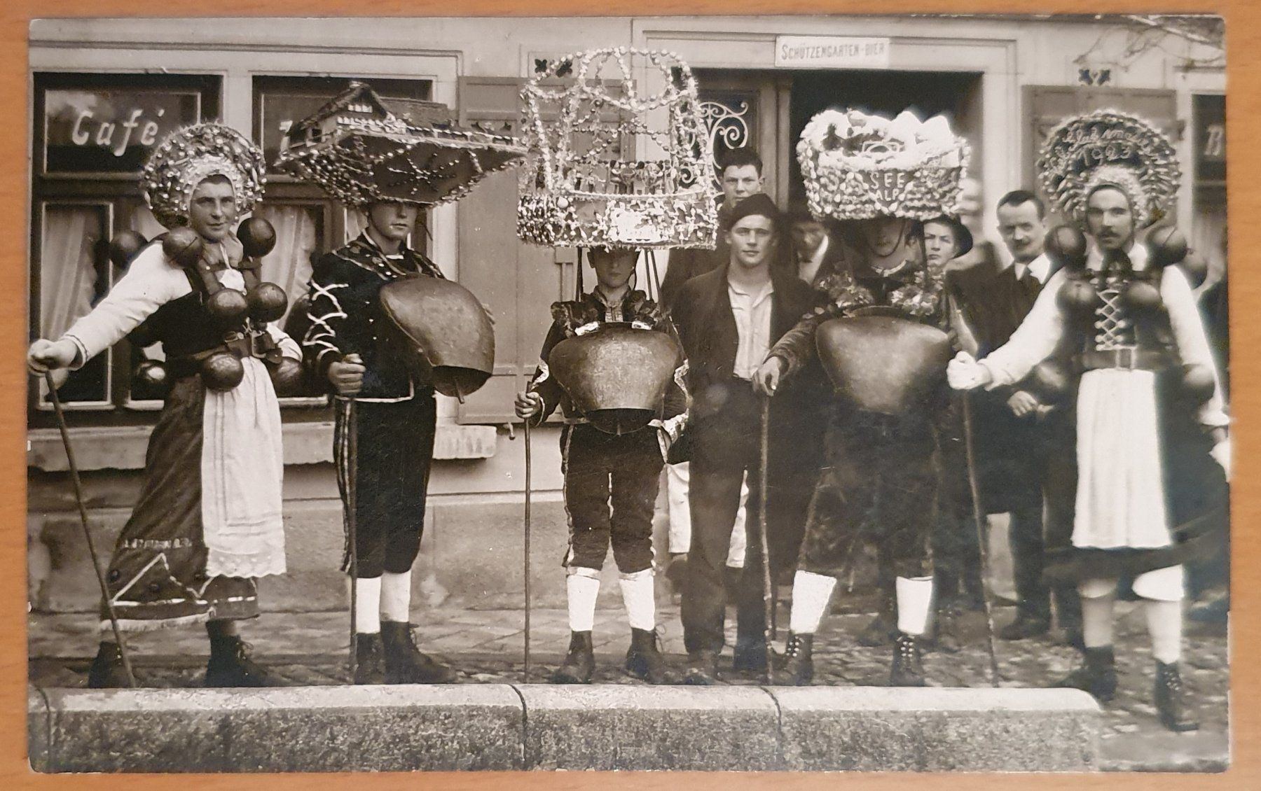 Cartoline postali: Silvesterchlausen 1922/23 TOP – Usato da Kreuzlingen venduto da Rschweiz1