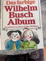 Frabiges Wilhelm Busch Buch über 1700 Bilder, Vintage