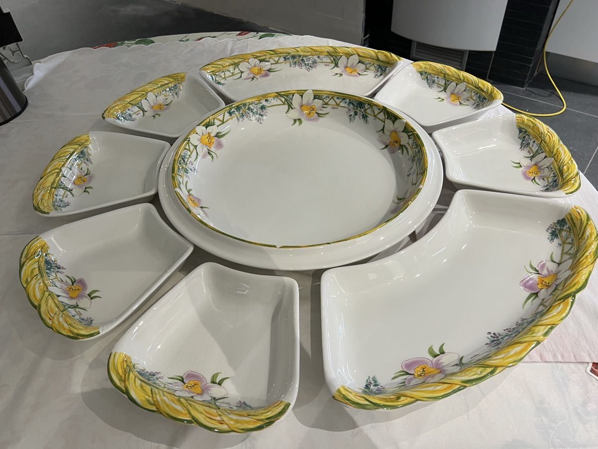 Set di piatti: Antipasto Tiffany – Nuovo (secondo la descrizione) da Cureglia venduto da dan_q2h6 4