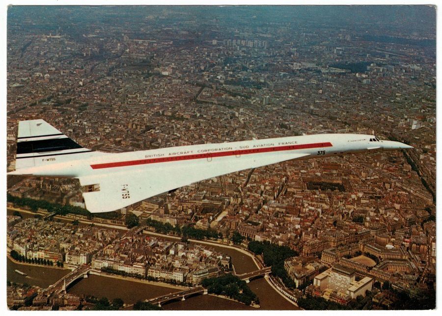 Cartoline postali: Concorde, gelaufen 1978 – Usato da Frauenfeld venduto da POML