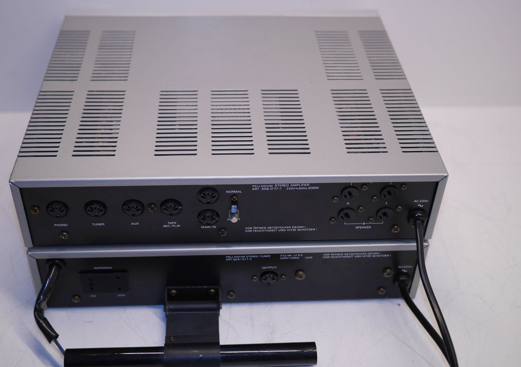 Amplificatori: Palladium Micro Line 2000A und 2000T – Usato da Männedorf venduto da livesteam 3