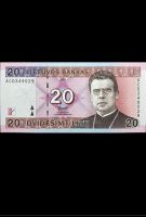 Lithuania 20 Litu 2001 Unc