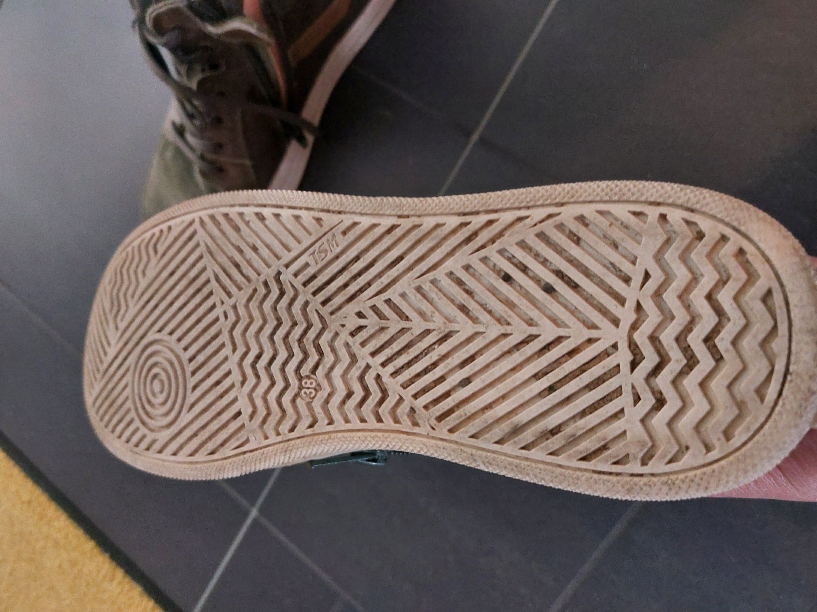 Scarpe per ragazzi: Bisgaard Sneaker/Schuhe olivegrün Grösse 38 – Nuovo (secondo la descrizione) da Tägerig venduto da Lunalia8 3