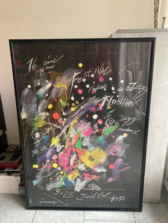 Kunst Poster Tinguely Jazz Festival Montreux Kaufen auf Ricardo