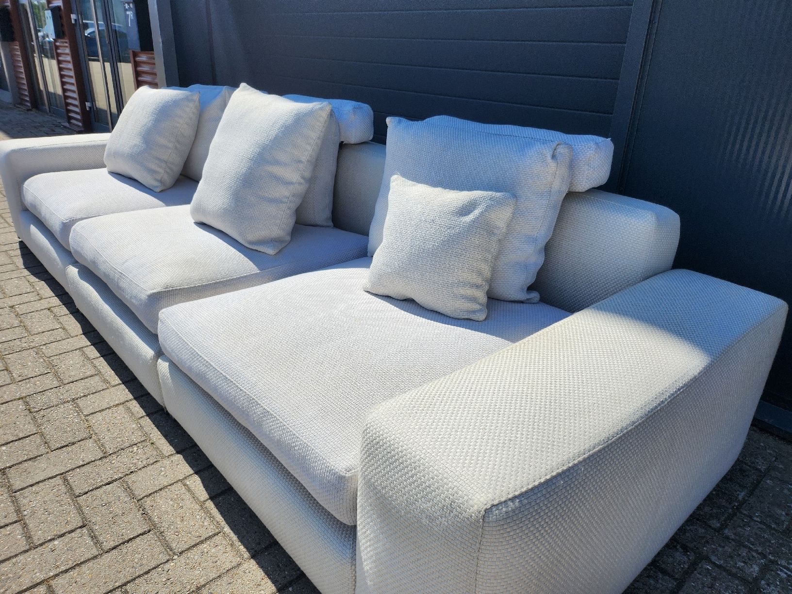 Minotti Divani: Minotti – Jagger 3-Sitzer-Sofa & Lounge-Modul – Usato da Gelderland venduto da HermsenDesign 1