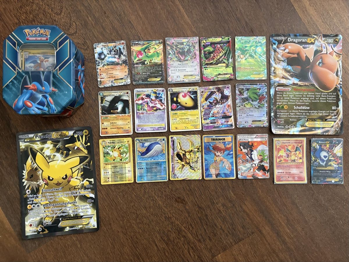 Pokémon Carte collezionabili: Pokemon Sammlung mit Box – Usato da Pfäffikon ZH venduto da dom_nb55