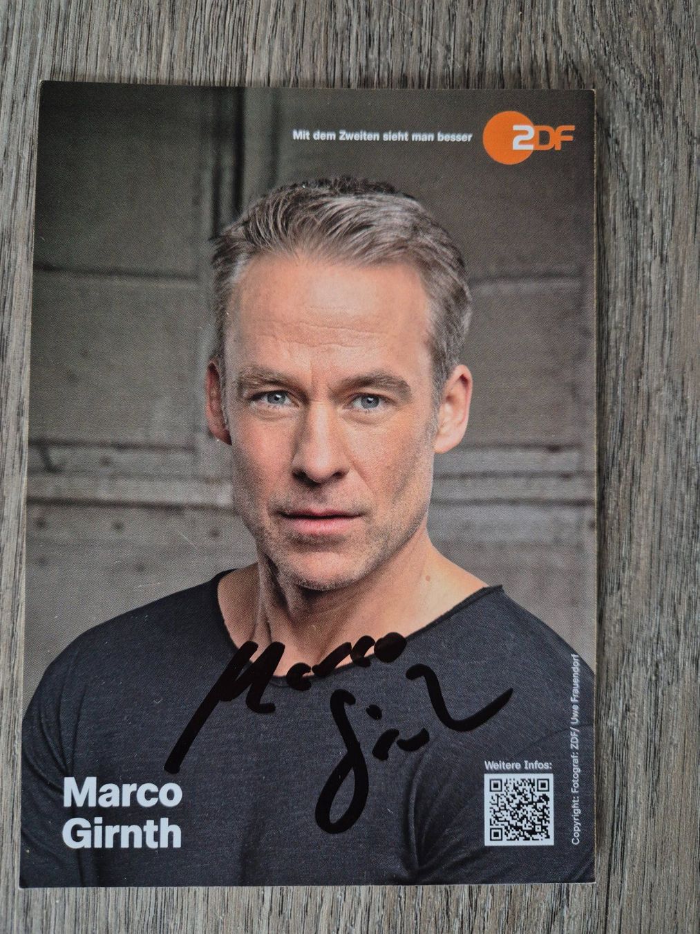 Autografi: Autogrammkarte Marco Grinth Originalunterschrift – Nuovo (secondo la descrizione) da Eglisau venduto da nicij79