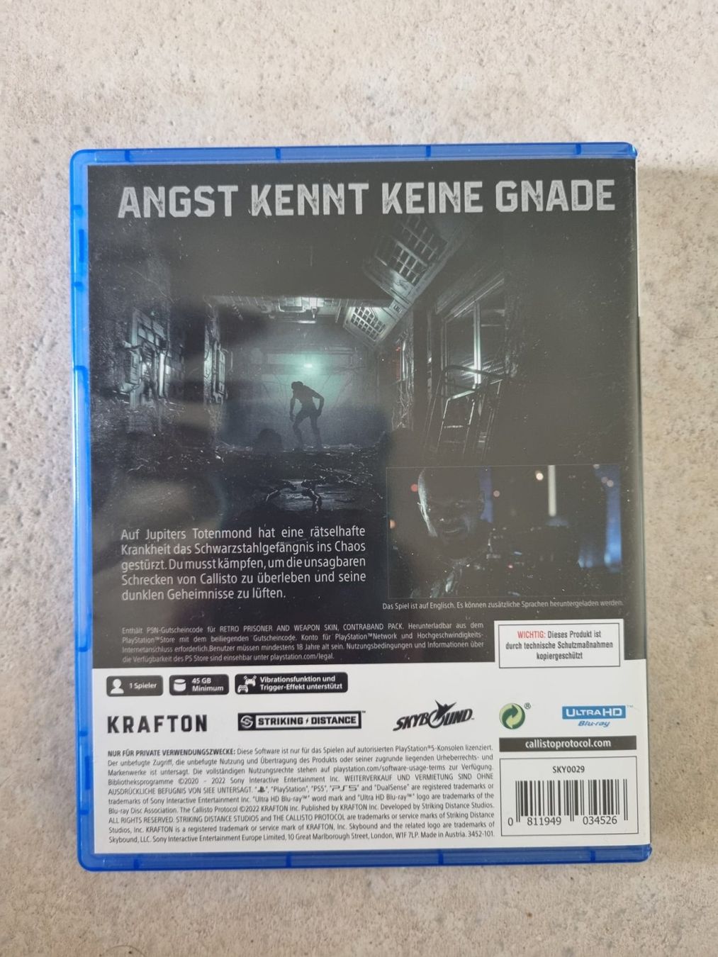 Spiele: PS5 Spiel The Callisto Protocol - day one edition – Gebraucht aus Oberrieden von Yasmin_8 1