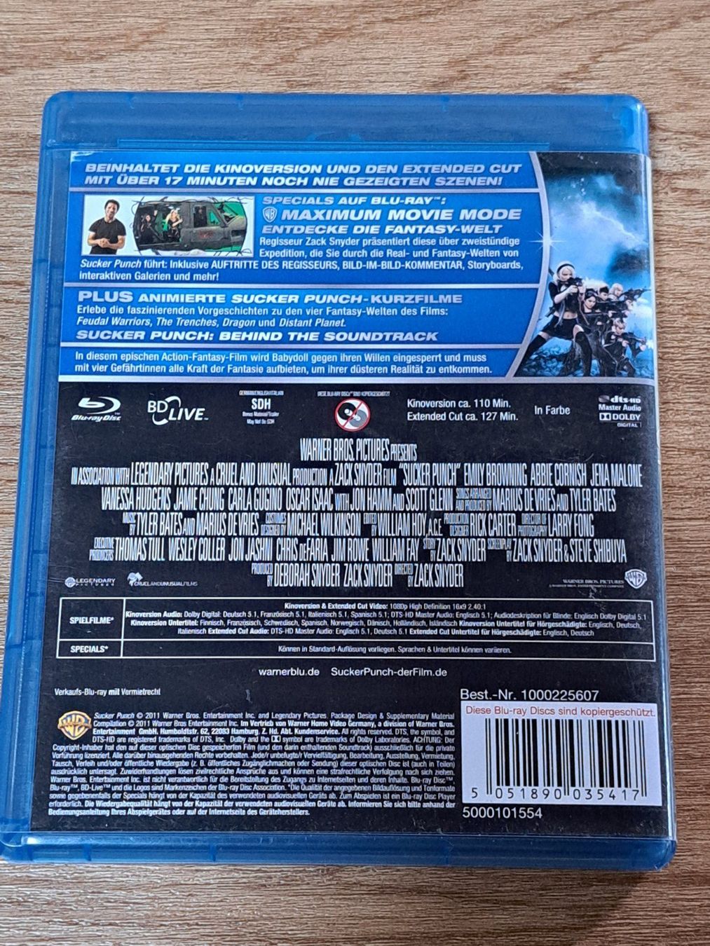 Tutti i DVDs: Blu-ray Sucker Punch, 2-Disc Extended Edition – Nuovo (secondo la descrizione) da Unterseen venduto da Kanica 1