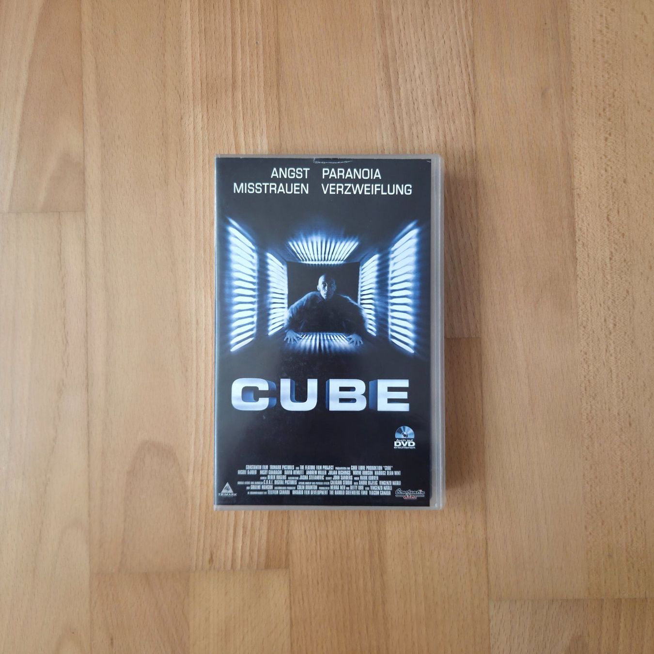 Tutti i VHS: CUBE VHS Videolassette Kult Constanin Video – Usato da Zürich venduto da Wickeddude