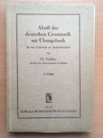 Abriss der deutschen Grammatik - O. Völker (1948)