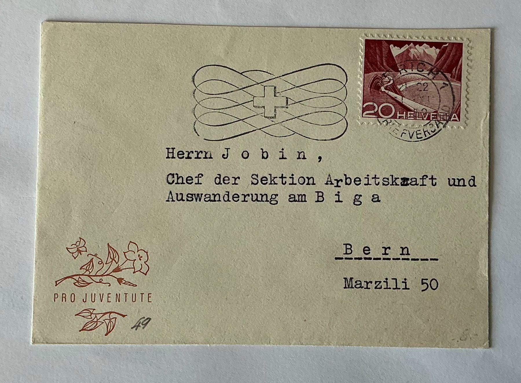 Tutti i francobolli: 1 Pro Juventute BRIEFLI – Nuovo (secondo la descrizione) da Koblenz venduto da Markenhimmel