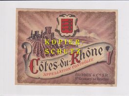 Etikette - Côtes-du-Rhône /bd