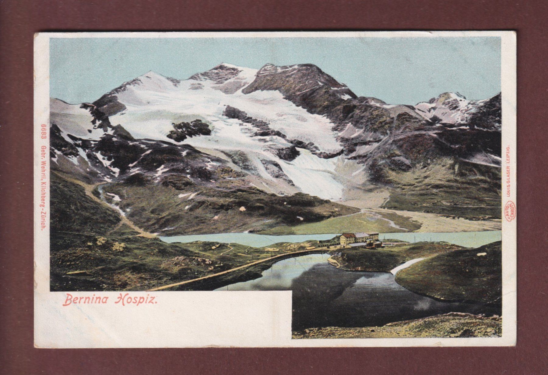 Ansichtskarten: BERNINA-HOSPIZ – Gebraucht aus Pully von nicecards-shop