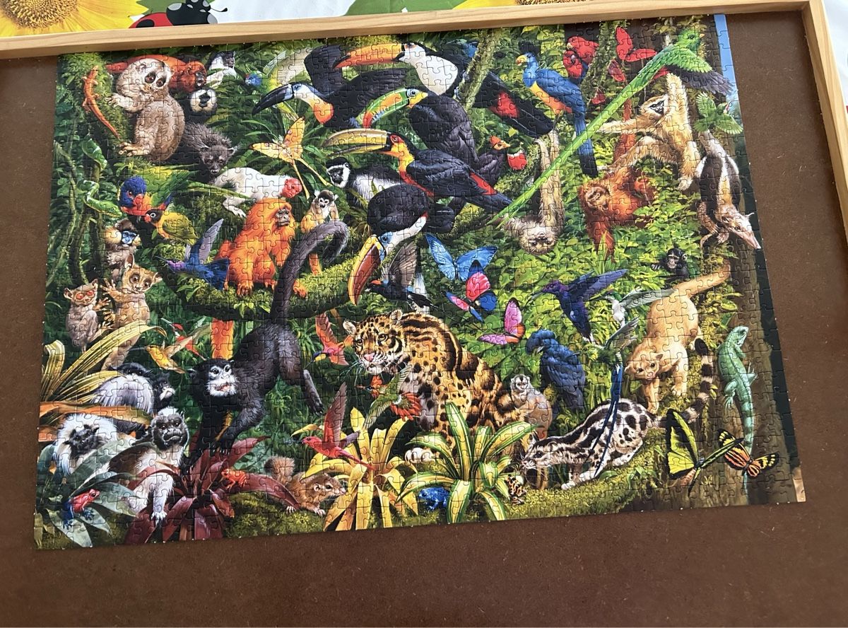 Puzzles: Tier Puzzle "The Wildlife Collection" Regenwald – Gebraucht aus Wädenswil von  1