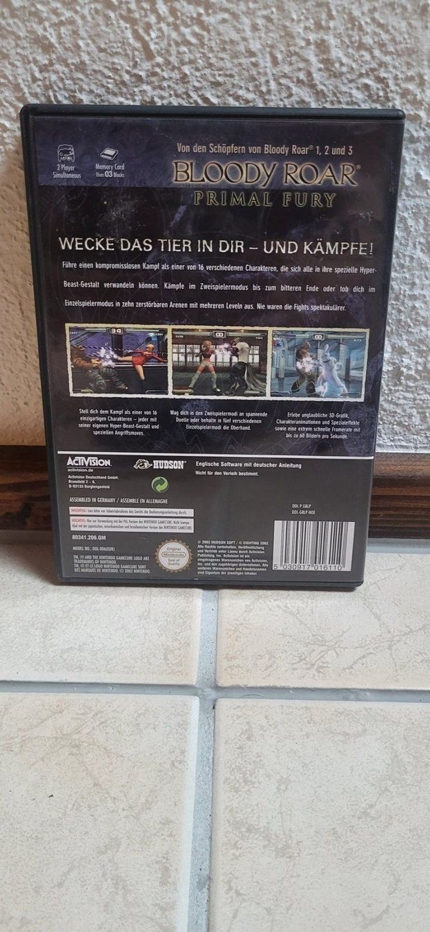 Nintendo Giochi: Gamecube Spiel - Bloody Roar Primal Fury – Usato da Münsingen venduto da Heroism2010 1