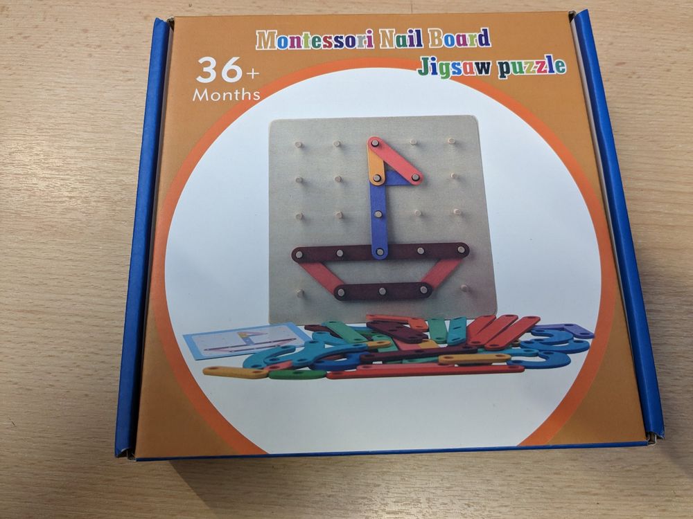 Eichhorn 100005452 – Plug-in puzzle 30 x 20 cm with 6