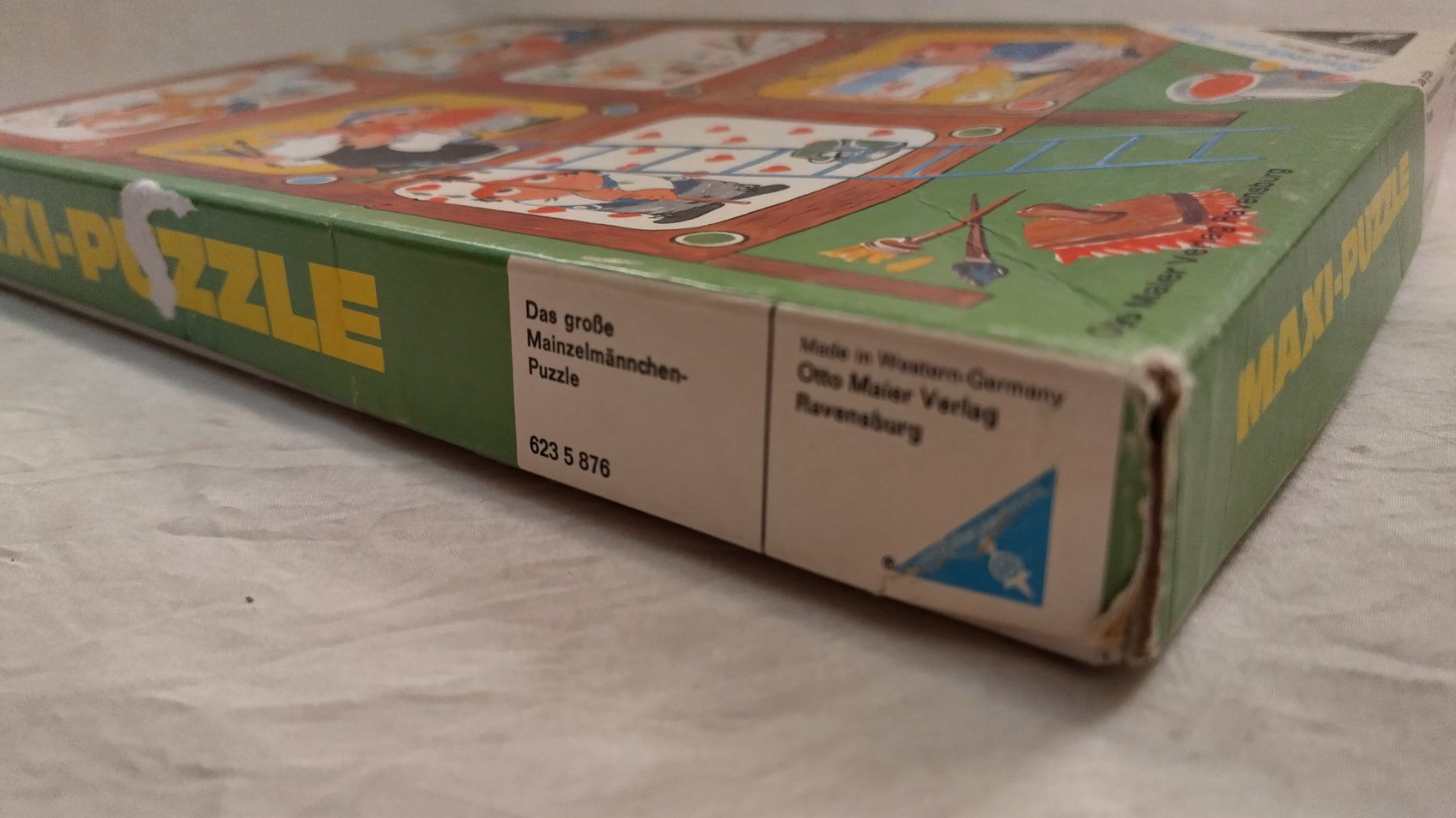 Ravensburger Puzzle: Ravensburger Puzzle, Das grosse Mainzelmännchen Puzzle ©1968 – Usato da Bellach venduto da JingleJerry 8