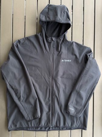 adidas Terrex COLD.RDY Fleece-Jacke, Gr. 2XL, schwarz