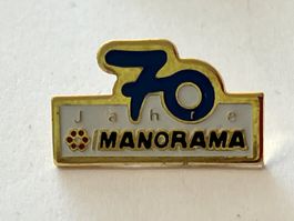 1 Pin Manorama 70 Jahre
