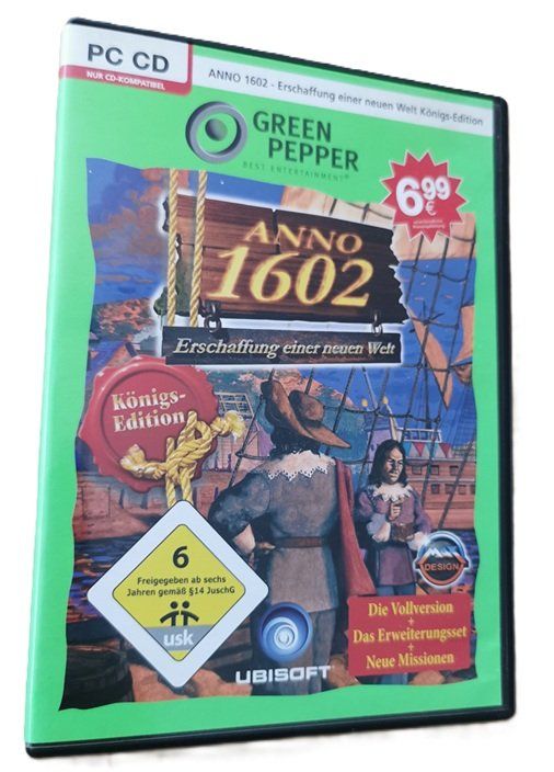 ANNO 1602 - Königsedition - Green Pepper - [PC-Game] (Gebraucht) in ...