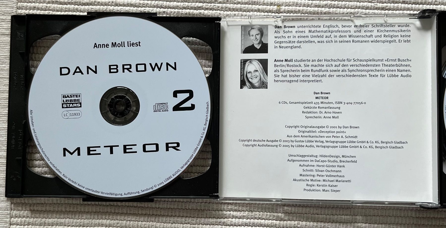 Audiolibri: CD Hörbuch METEOR von Dan Brown – Usato da Zürich venduto da Gurkis 2