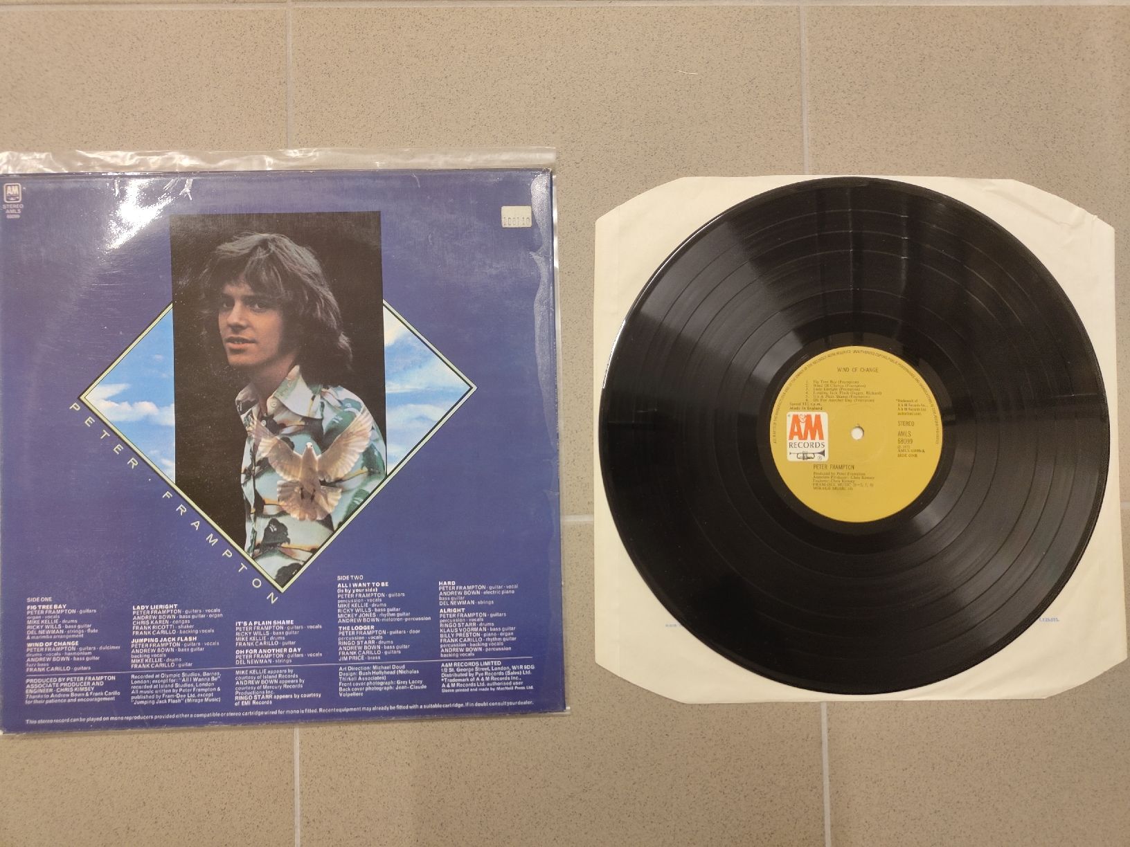 Schallplatten: Peter Frampton - Wind of Change (Vinyl) – Gebraucht aus Basel von mariablanka 1