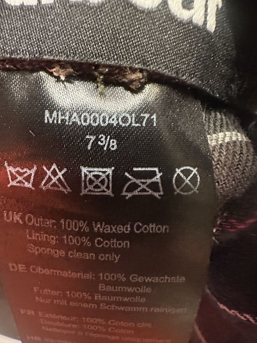 Barbour Copricapi, berretti & cappellini: Barbour flat cap hut kappe Mütze gr 59 oder 7 3/8 – Usato da Oberwil BL venduto da Nileferd 4
